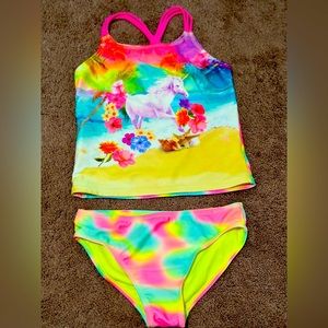 Two piece swimsuit size7/8